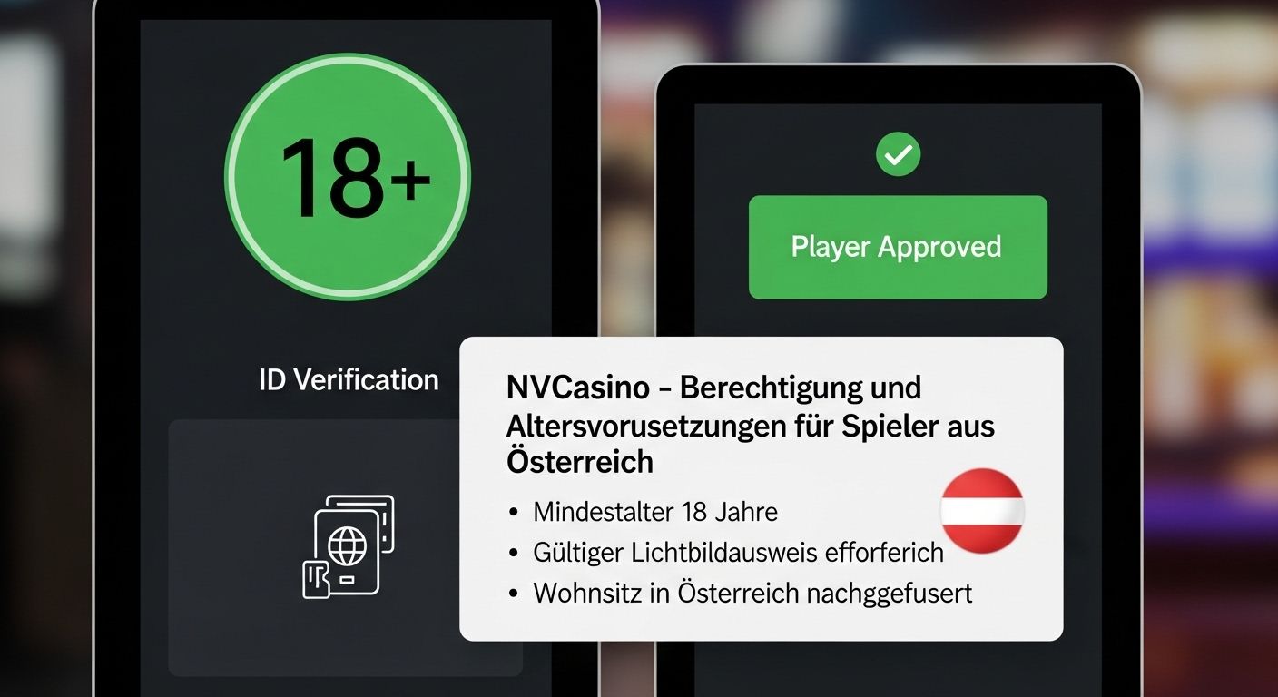 Teilnahmeberechtigung und Altersvoraussetzungen verify casino account